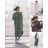 Women's Plus Size Cotton Long Sleeve Cardigan (XL/2XL ONE SIZE) ITALIAN FASHION IMD22930