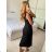 Women's long strapless sequin party dress (S/M ONE SIZE) ITALIAN FASHION IMPMD2360600