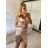 Women's elegant party long sleeve dress (S/M ONE SIZE) ITALIAN FASHION IM322282