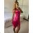 Women's elegant party long sleeve dress (S/M ONE SIZE) ITALIAN FASHION IM322282