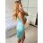 Women's elegant party long sleeve dress (S/M ONE SIZE) ITALIAN FASHION IM322282