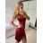 Women's elegant party long sleeve dress (S/M ONE SIZE) ITALIAN FASHION IM322282