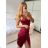 Women's elegant party long sleeve dress (S/M ONE SIZE) ITALIAN FASHION IM322282