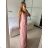 Elegant formal dress with straps for women (S / M ONE SIZE) ITALIAN FASHION IM321576