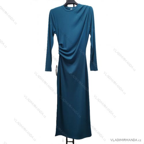 Women's Long Elegant Long Sleeve Dress (S/M ONE SIZE) ITALIAN FASHION IMM24M20533