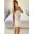 Women's elegant party long sleeve dress (S/M ONE SIZE) ITALIAN FASHION IM322282 -   black -   S / M
