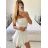 Women's elegant party long sleeve dress (S/M ONE SIZE) ITALIAN FASHION IM322282 -   black -   S / M