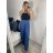 Elegant long women's pants (UNI S-L) ITALIAN FASHION IMD20251 M / L dark blue