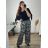 Women's Long Sleeve Shirt Dress (S/M ONE SIZE) ITALIAN FASHION IMWD232607