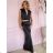 Women's Medium Length Skirt (S/M ONE SIZE) ITALIAN FASHION IMM23HG3154