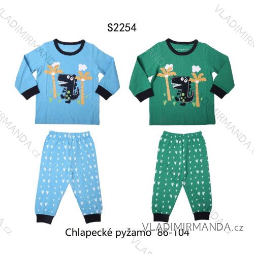 Children's long pajamas for boys (86-104) WOLF S225