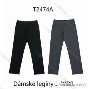 Women's straight leggings (L-3XL) WOLF T2374B