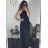 Women's Summer Sleeveless Dress and Pants Set (S/M ONE SIZE) ITALIAN FASHION IMPSH2424614