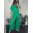 Šaty letní na ramínka dámské (S/M ONE SIZE) ITALSKÁ MÓDA IMPBB22B21841 green S / M