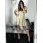 Satin Women's Long Summer Strapless Dress (S / M / L ONE SIZE) ITALIAN FASHION IMM22694