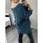 Shirt 3/4 sleeve ladies strip (4XL/5XL ONE SIZE) ITALSKÁ MÓDA IM422026