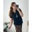 Tunic short sleeve women (uni s-l) ITALIAN FASHION IMD20123 50/52 black