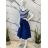 Women's Elegant Short Sleeve Dress (S/M/L ONE SIZE) ITALIAN FASHION IMD24270