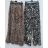 Women's Elegant Oversize Leopard Belt Long Pants (S/M/L ONE SIZE) ITALIAN FASHION IMD24281