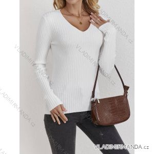 Women's Long Sleeve Knitted Sweater (S/M/L OVERSIZE) ITALIAN FASHION IMD24295