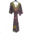 Women's Long Sleeve Summer Shirt Dress (S/M/L ONE SIZE) INDIAN FASHION IMWY23123