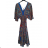 Women's Long Sleeve Summer Shirt Dress (S/M/L ONE SIZE) INDIAN FASHION IMWY23123