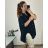 Short Sleeve Shirt Dress women (uni L-2XL) ITALIAN MODA IMS20002