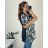 Women's Plus Size Short Sleeve Tunic (54/56 ONE SIZE) TURKISH FASHION TME248100