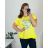 Tunic with pendant short sleeve women's plus size (3XL/4XL ONE SIZE) ITALIAN FASHION IMSM24SUMMER