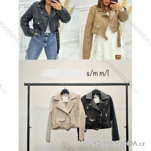 Cut leatherette jacket women's (s-xl) HF Woman collection IM9191759