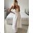 Women's Long Sleeveless Summer Dress (S/M ONE SIZE) ITALIAN FASHION IMPBB233449lx