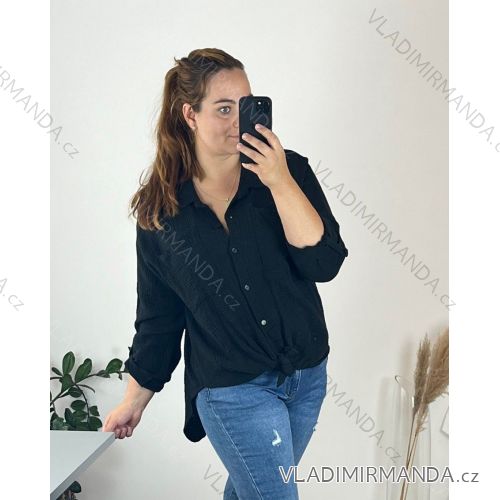 Women's long sleeve shirt (S / M ONE SIZE) ITALIAN FASHION IMWG216041