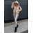 Women's Short Warm Hooded Long Sleeve Jacket (S/M/L/XL/XXL ONE SIZE) ITALIAN FASHION IMD24367