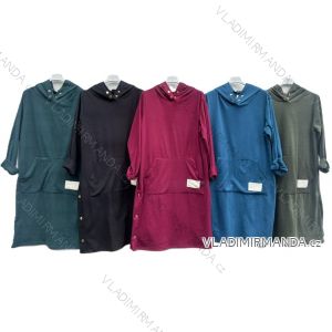 Women's Long Sleeve Knitted Sweater (S/M/L OVERSIZE) ITALIAN FASHION IMD24295