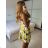 Women's short summer dress with straps (S/M ONE SIZE) ITALIAN FASHION IMPBB24B22578