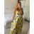 Long summer strappy dress for women (S/M/L ONE SIZE) ITALIAN FASHION IMPBB24B25181