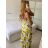Long summer strappy dress for women (S/M/L ONE SIZE) ITALIAN FASHION IMPBB24B25181