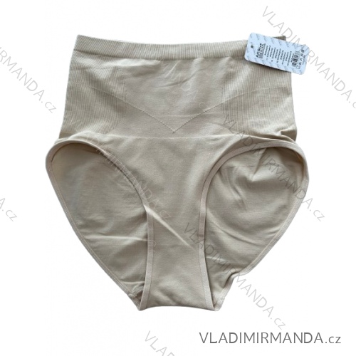 Seamless ladies elastic pants (s-xl) GRE226943 XL/2XL beige