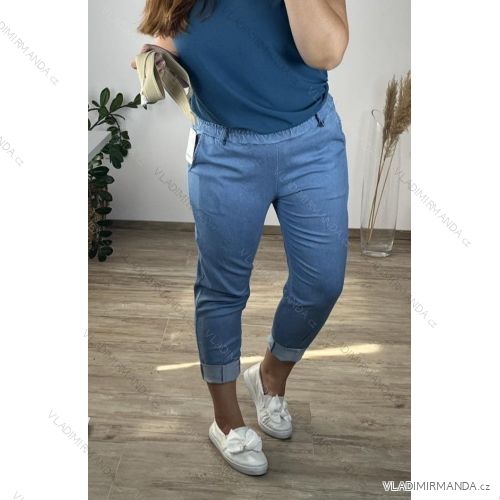 Shirt extended 3/4 long sleeve women's (L/XL/2XL ONE SIZE) ITALIAN FASHION IM423025