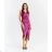 Women's elegant evening dress with straps (S/M ONE SIZE) ITALIAN FASHION IMPSH246479