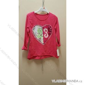 T-shirt 3/4 long sleeve teenager girls cotton (4-14 years old) ITALIAN MLADA Móda 0299
