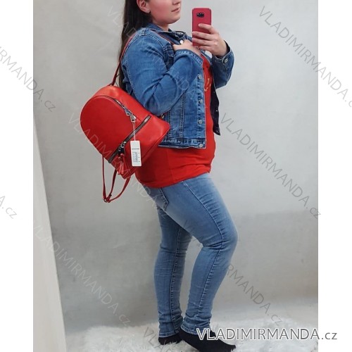 Denim jacket women's oversized (2xl-6xl) GOURD MA119GD6026-LK - blue - 8XL