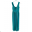 Women's Long Strapless Sequin Party Dress (S/M ONE SIZE) ITALIAN FASHION IMPSH233348 44/46 dark emerald