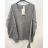 Women's Oversize Long Sleeve Knitted Sweater (S/M ONE SIZE) ITALIAN FASHION IMPSH243136A