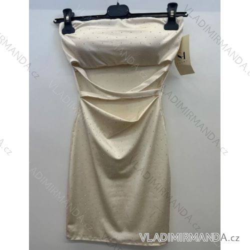 Women's Short Casual Short Sleeve Dress (S/M ONE SIZE) ITALIAN FASHION IMPSH236544