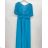 Women's Plus Size Elegant Long Sleeve Party Dress (42/44/46 ONE SIZE) ITALIAN FASHION IMPSH2450278