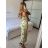 Satin Women's Long Summer Strapless Dress (S / M / L ONE SIZE) ITALIAN FASHION IMM22694