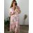 Women's Long Sleeve Dress Plus Size (XL / 2XL / 3XL ONE SIZE) POLISH FASHION PMLT22003