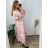 Women's Long Sleeve Dress Plus Size (XL / 2XL / 3XL ONE SIZE) POLISH FASHION PMLT22003
