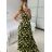 Women's summer icecool sleeveless long dress (S/M/L ONE SIZE) ITALIAN FASHION IMM22M2942-7/DUR M / L black